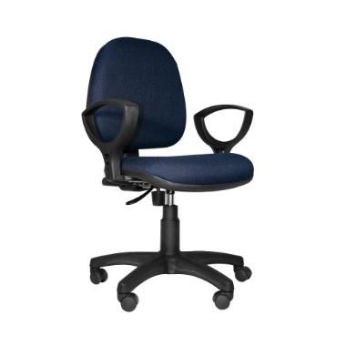 Silla Génova Respaldo Medio Sin Brazos Silla Giratoria Con Ruedas Respaldo Medio De Contacto Permanente Pivotal Regul Silla Giratoria Sillas Piso Flotante