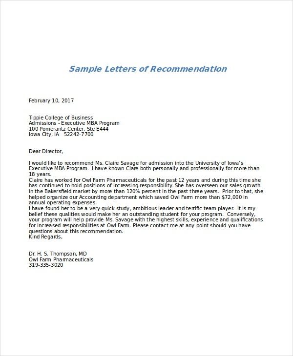 Employer Recommendation Letter Sle mba recommendation letter from employer the letter sle Employer Recommendation Letter Sle mba recommendation letter from employer the letter sle