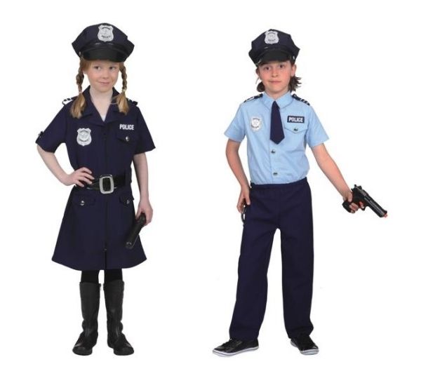 WIL Kinder Kostüm Pilot blau Jacke Karneval Fasching