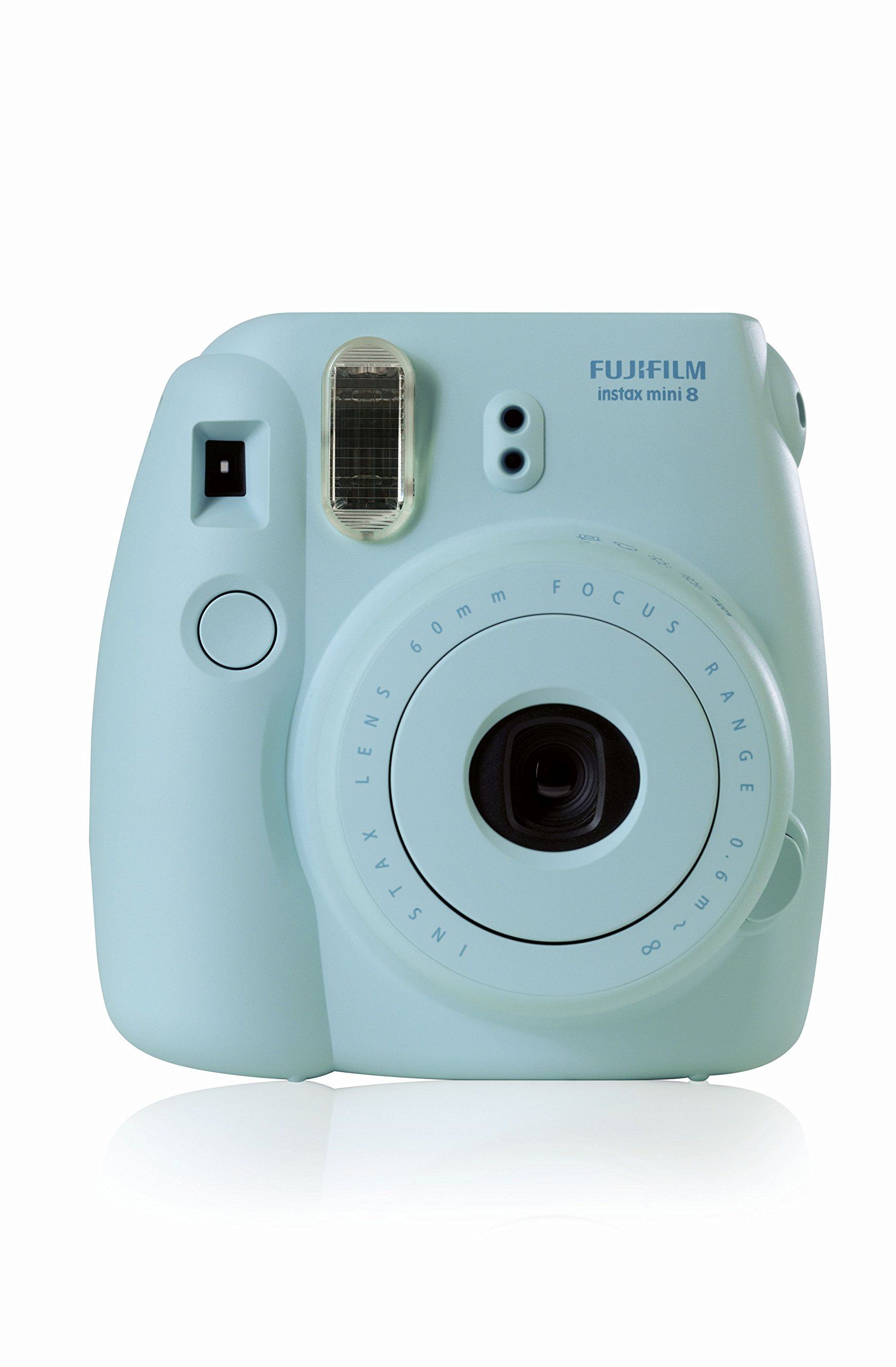 Amazon Com Fujifilm Instax Mini 8 With Strap And Batteries Blue