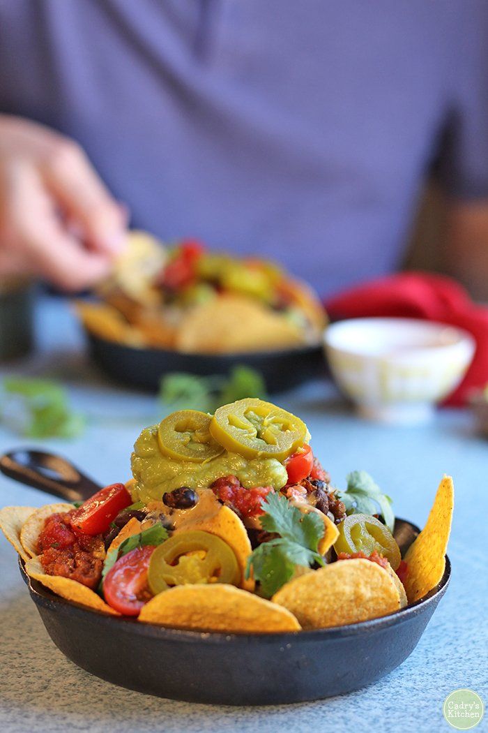 Build Your Own Vegan Nacho Bar Recipe Party Time Build Your Own Vegan Nacho Bar Recipe Party Time