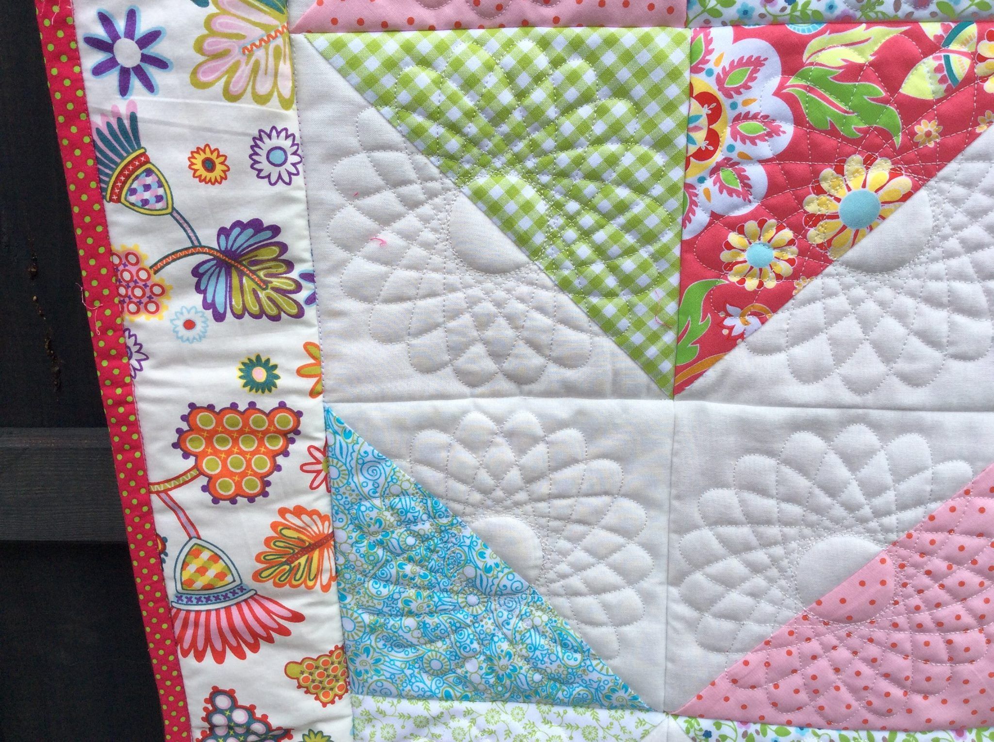 Chevron block and quilt 4x4 5x5 6x6 7x7 Machine