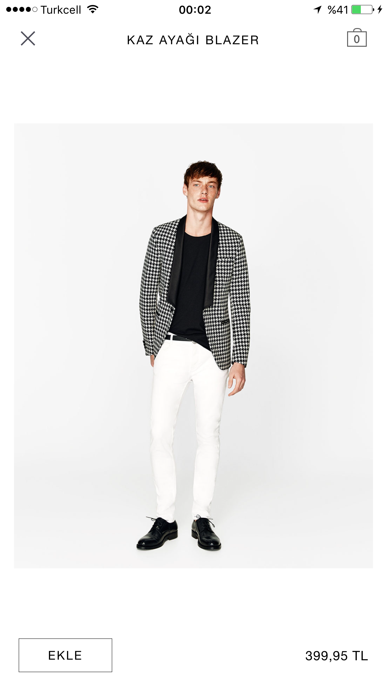 Zara Men Jacket Erkek Modasi