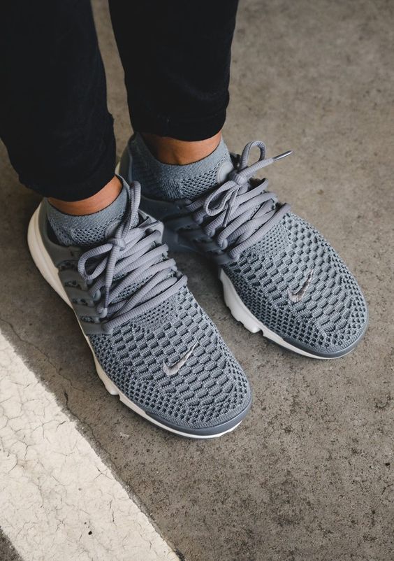 nike presto women grey