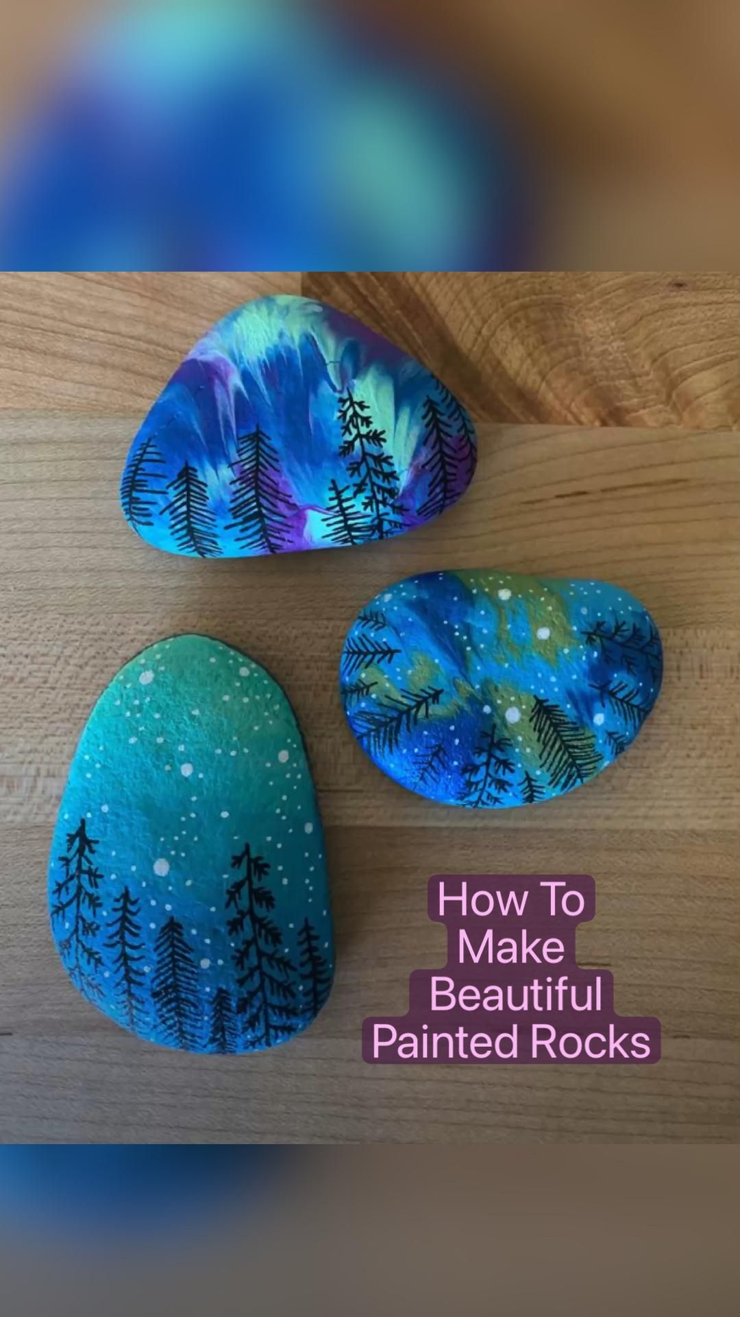 How To  Make   Beautiful Painted Rocks