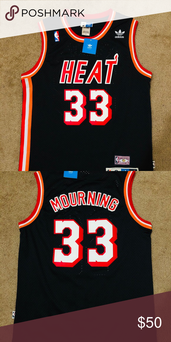 alonzo mourning heat jersey