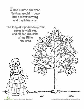 Nut Tree Nursery Thenurseries Mother Goose Rhymes I Had A Little Nut Tree