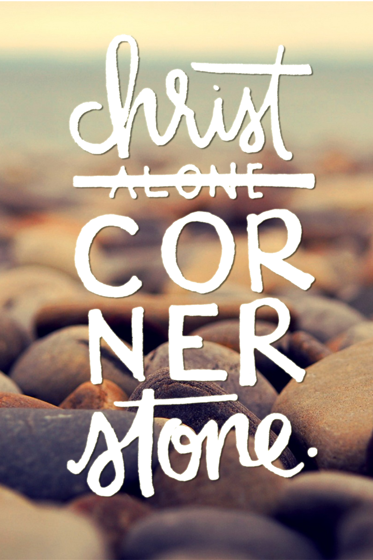 christ alone cornerstone