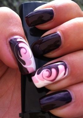 Swirls Nail Art Gallery By Nails Magazine Beauty Makeup Swirls Nail Art Gallery By Nails Magazine Designs Pictures Cool