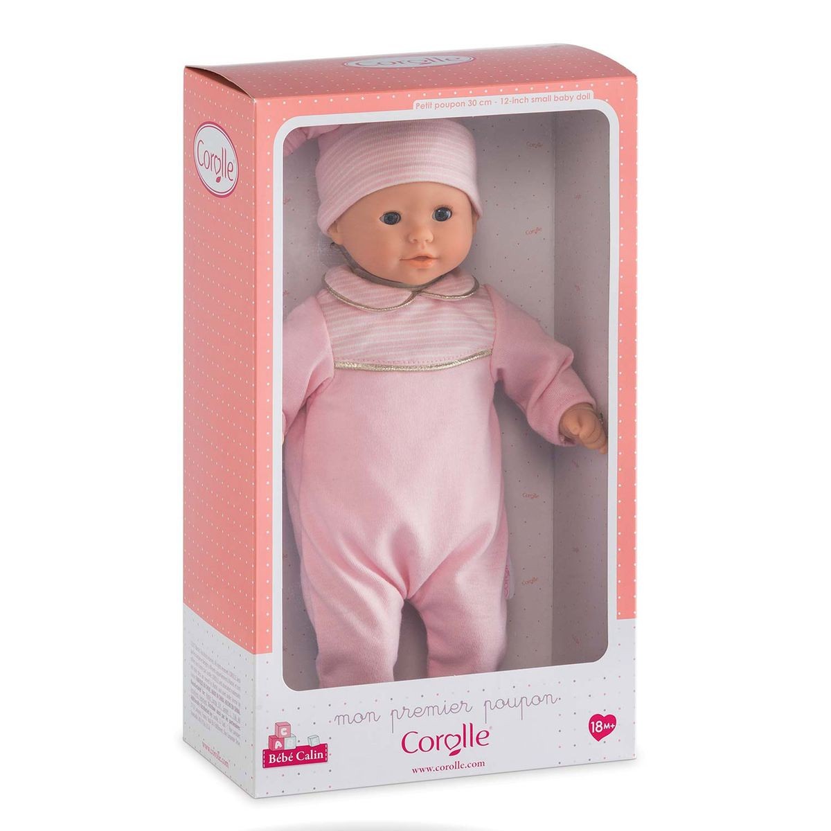 Poupon Mon Premier Corolle : Bébé Câlin Charmeur - Taille : TU