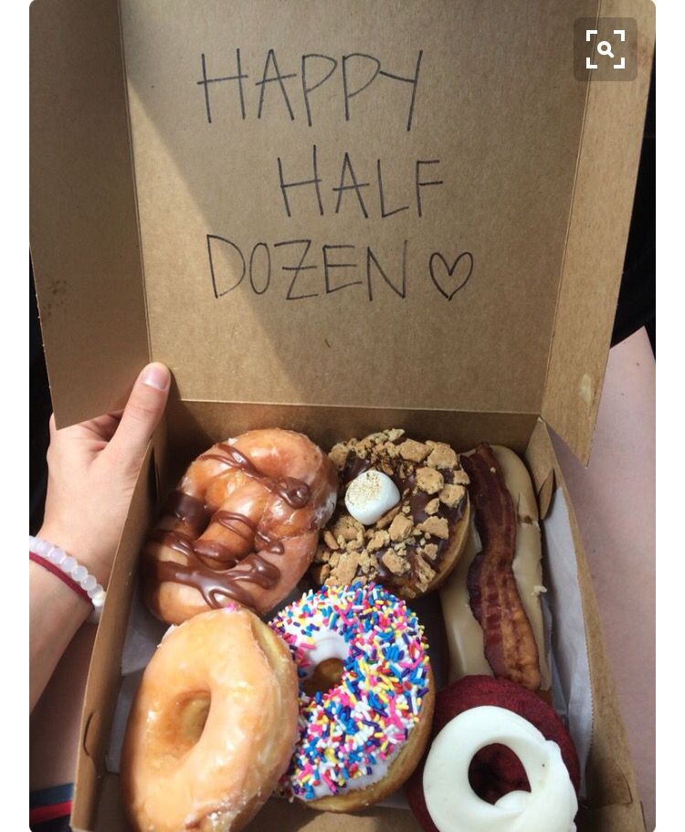 6th Month Anniversary Pinteres Month Anniversary Gift Hy Half Dozen Guess This Ll Be A Full