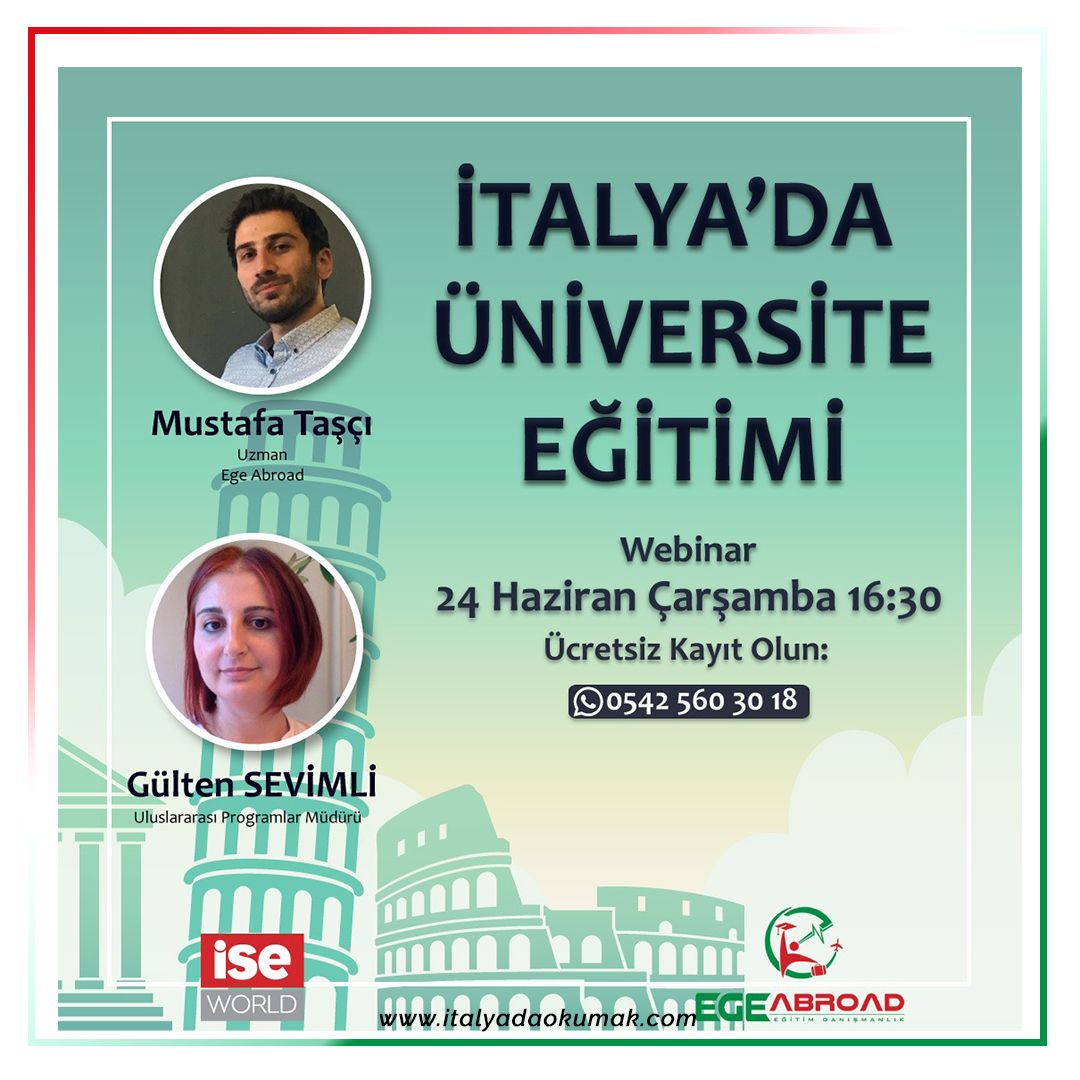 Italya Da Universite Egitimi Webinar Egitim Universite Okuma Italya Da Universite Egitimi Webinar Egitim Universite Okuma
