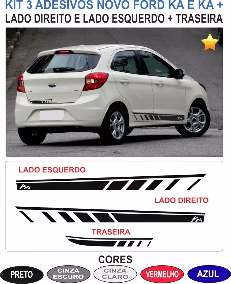 Jogo Para Personalizacao E Direcao Hidraulica Ford Acessorios Jogos