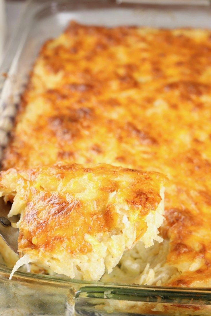 Cheesy Hashbrown Casserole Cheesy Hashbrown Casserole