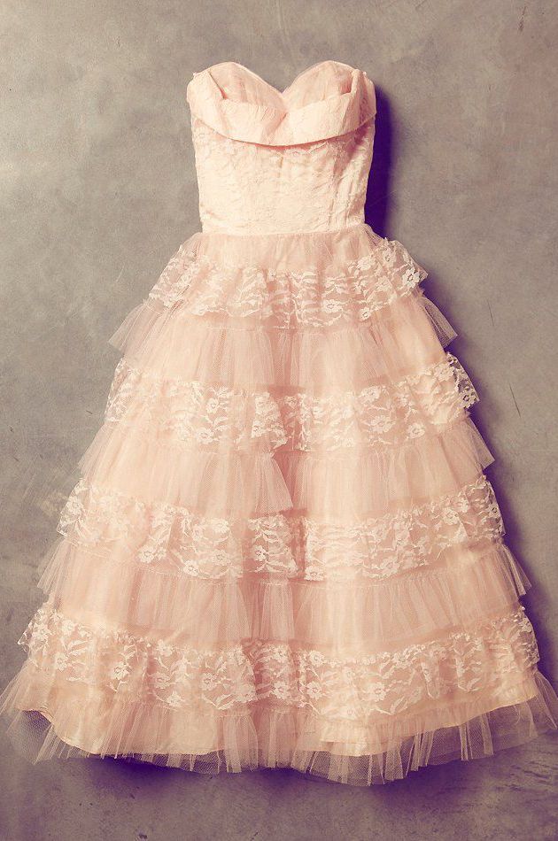 Vintage 50s Prom Dress Pinterest