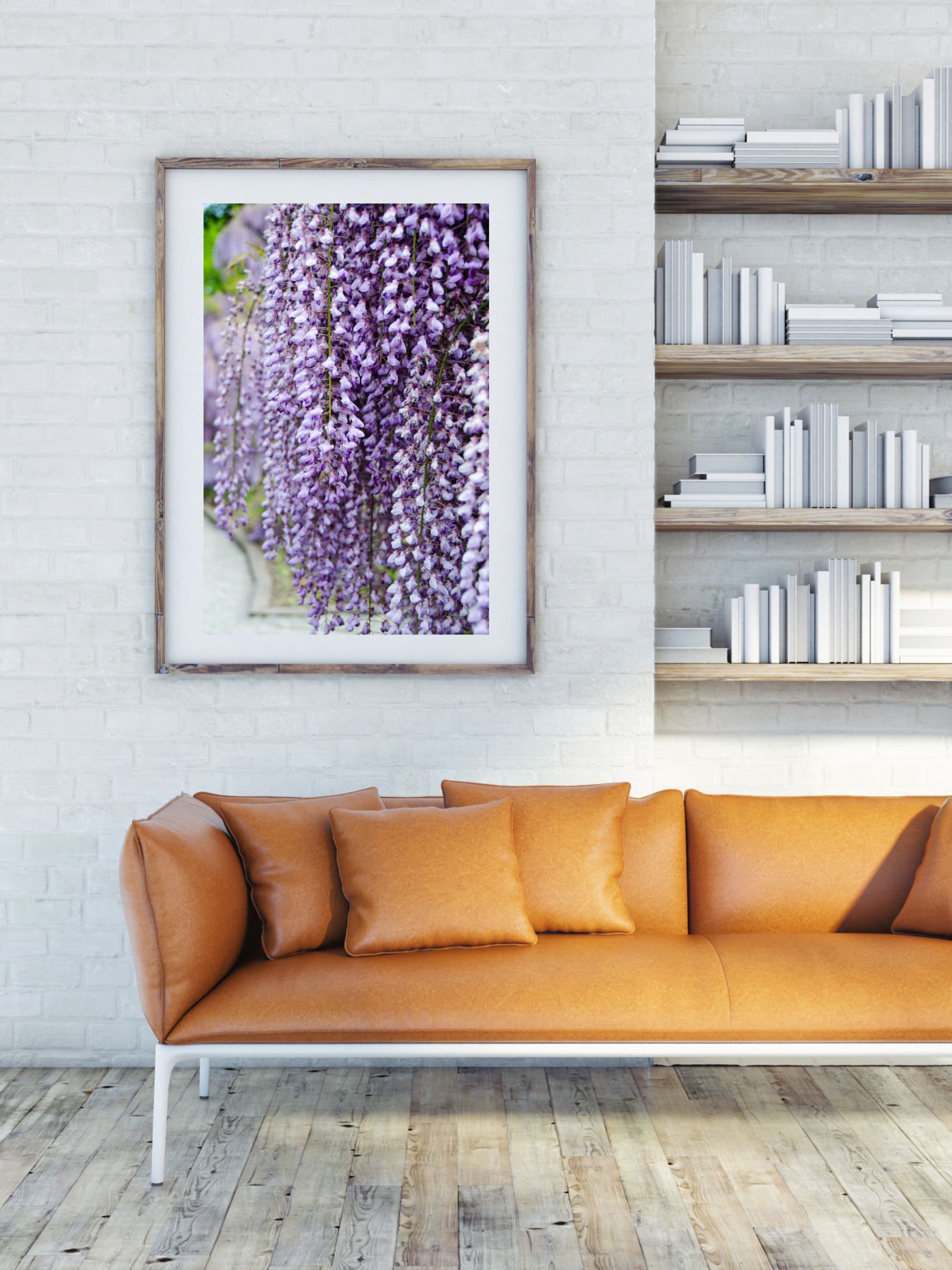 Wisteria Purple Flower Photography Large Format Wall Art Wisteria Purple Flower Photography Large Format Wall Art