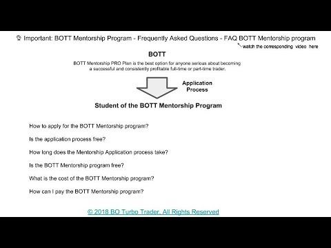 Binary options mentorship