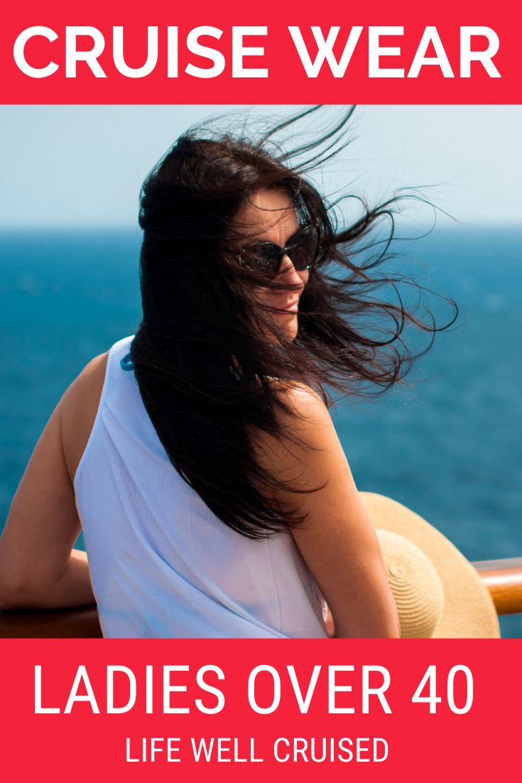What to wear on a cruise if you’re over 40. Beautiful outfits that are flattering for mature women. 40 plus, 50 plus cruise fashions. Cruise Packing, Cruise Wear, Cruise Tips, Cruise Travel, Cruise Vacation, Vacations, Carribean Cruise Outfits, Caribbean Cruise, Cruise Ship Reviews