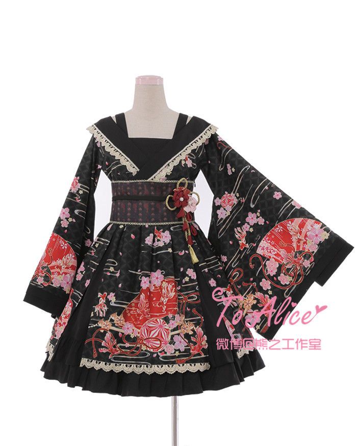 Cute Kimono Dress
