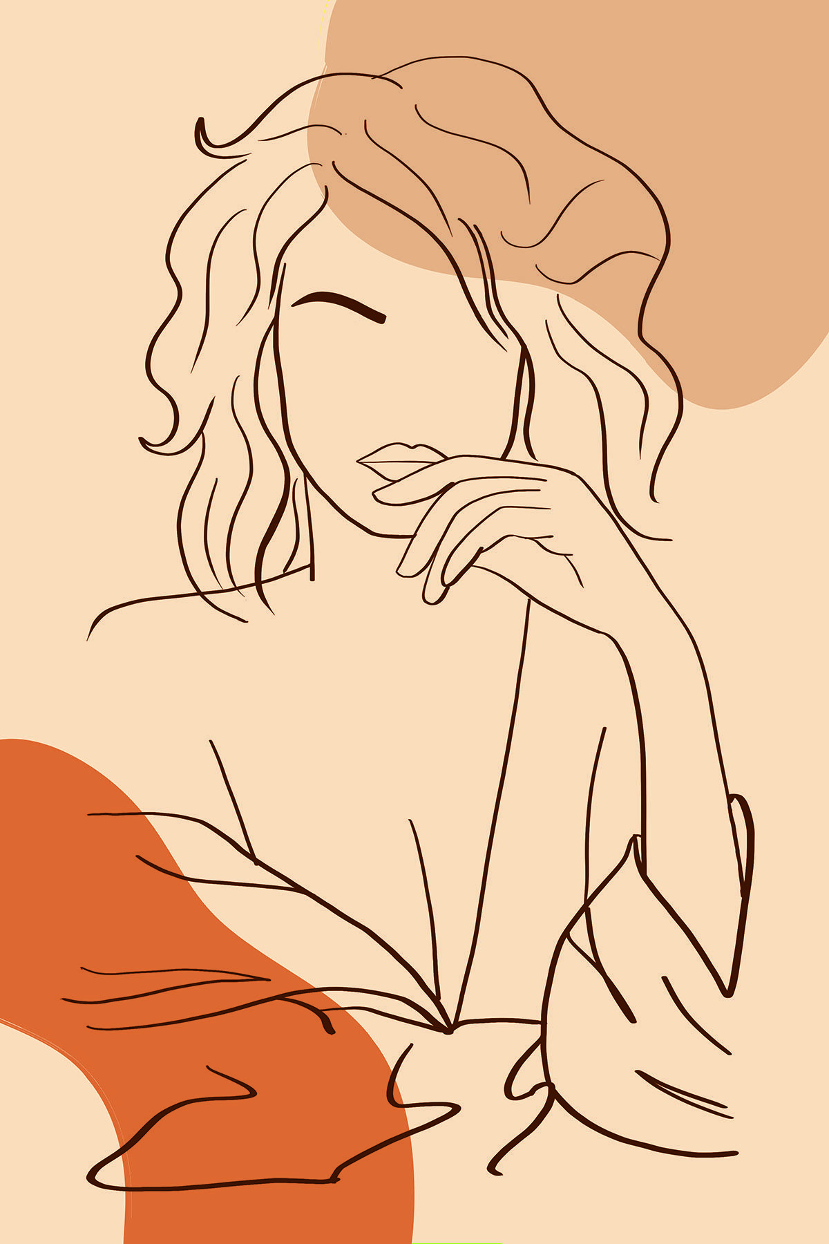 “Simplicity is the ultimate sophistication.” While many designs call for complexity,The line art pieces are made with clean, bold fluid lines. Minimalist and contemporary it embraces simplicity and empty space. Line Art, Empty, Simplicity, Pattern Design, Art Pieces, Female Sketch, Sketches, Lines, Ultimate