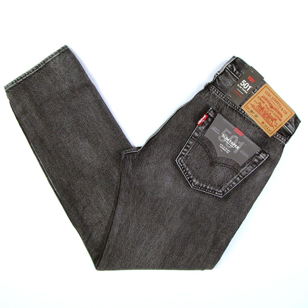 Levis 501ST Jeans Tapered Leg Mens
