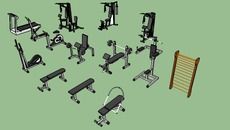 Palestra Completa 的 3d 模型 Sketchup Model Model Warehouse