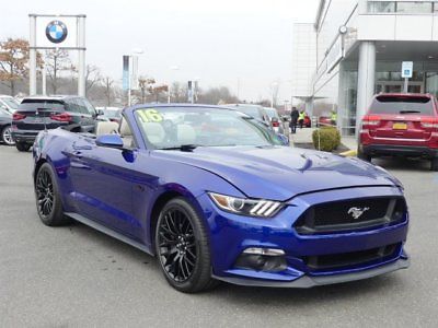 Ebay Mustang Gt Premium 2016 Ford 2419 Miles Ebay Mustang Gt Premium 2016 Ford 2419 Miles Deep Impact Blue Metallic Convertible Pr Fordmustang