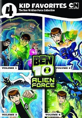 4 Kid Favorites The Ben 10 Alien Force Collection Ben 10 Alien Force Ben 10 Favorite Child
