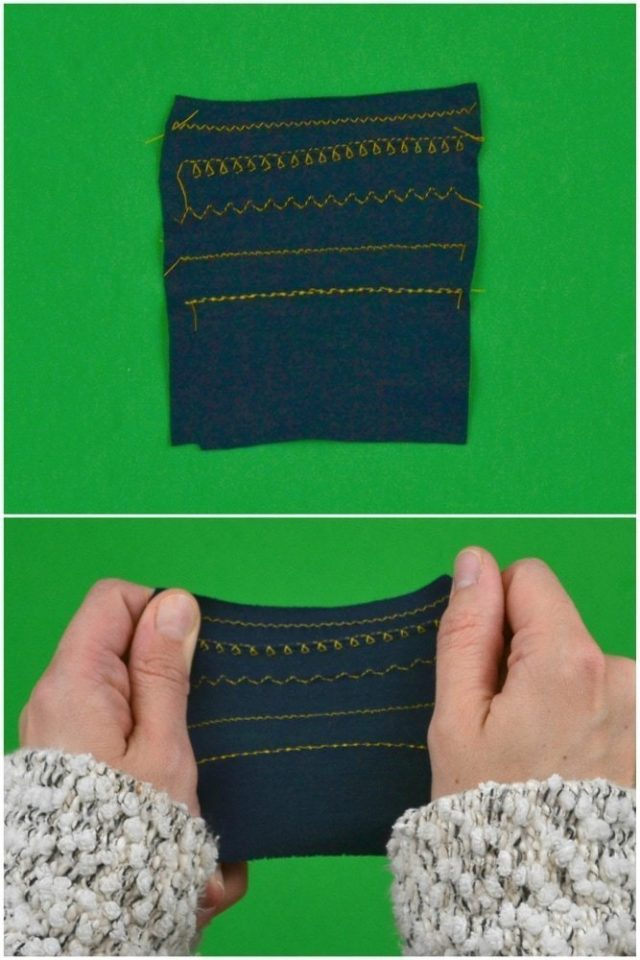 Download How to Sew Knits: 16 Tips for Sewing Knit Fabric • Heather Handmade in 2020 | Sewing stitches ...