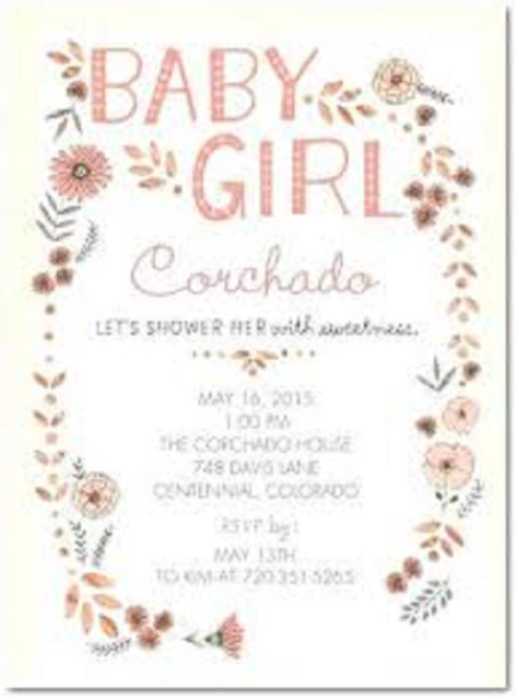 Hallmark Custom Baby Shower Invitations Buick Custom Baby Shower