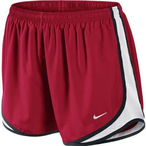 womens red basketball shorts