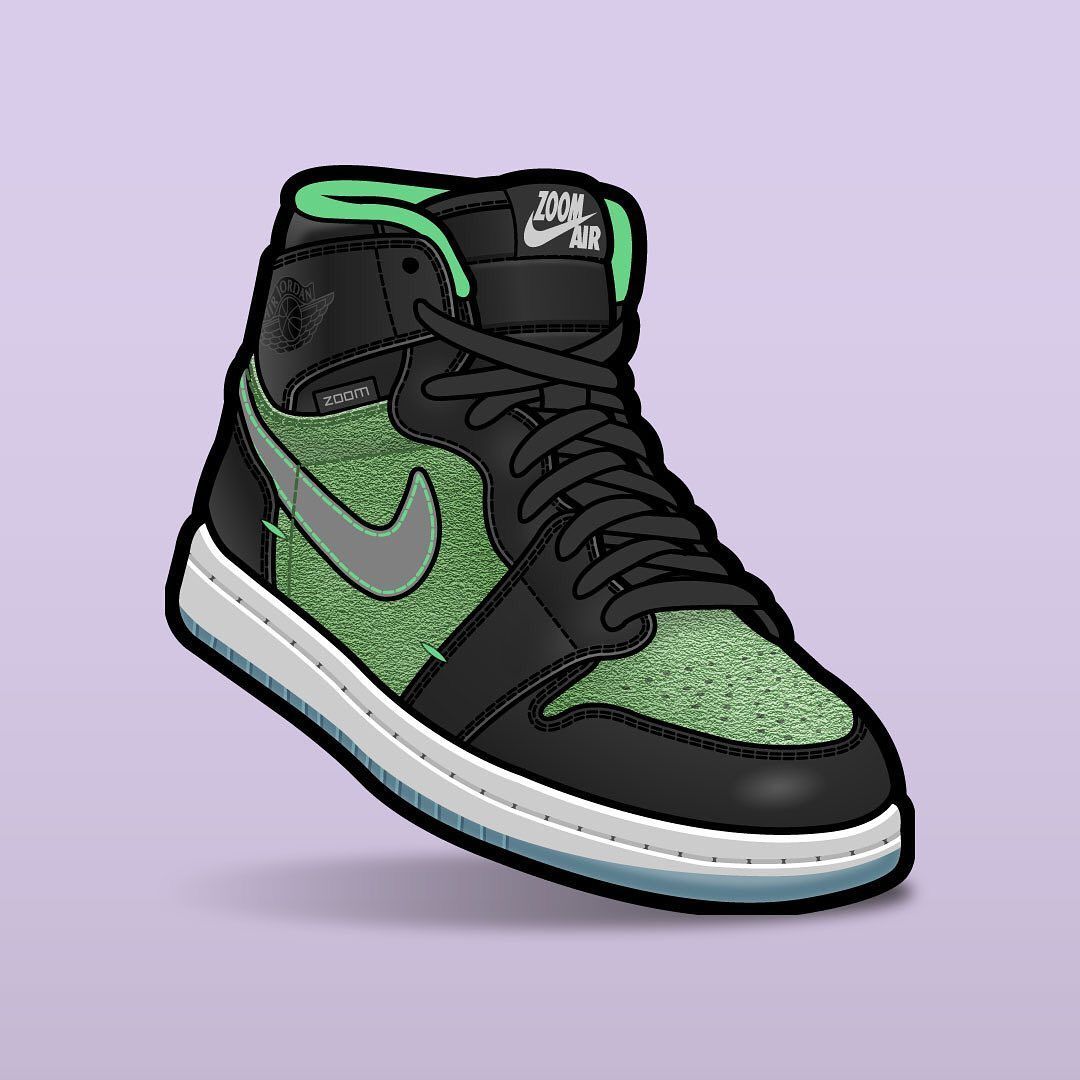 SLOFAR’s Instagram profile post: “Air Jordan 1 High Zoom R2T “Brut” was ...