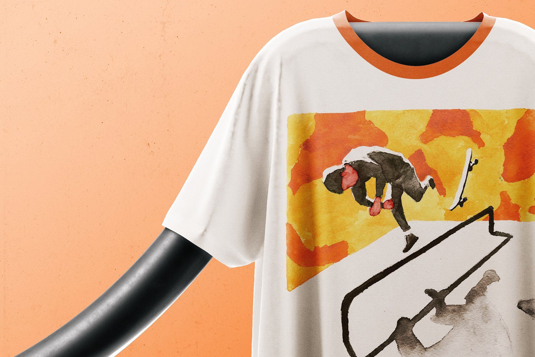 Beautiful Free Mockup Video T Shirt