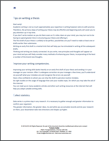 Service quality master thesis