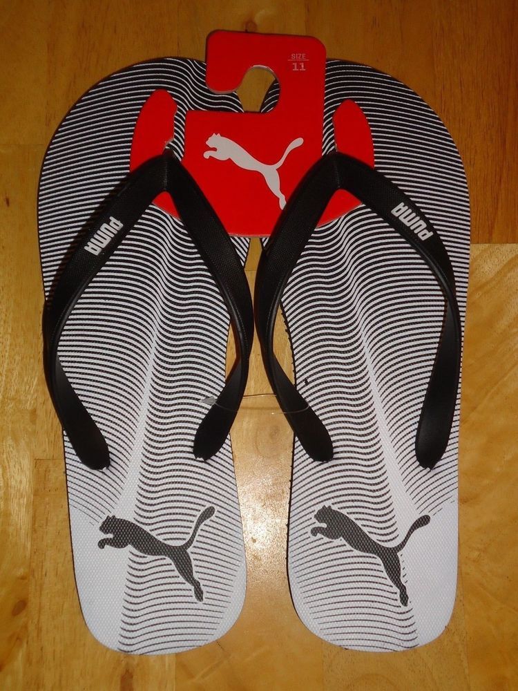 puma rubber slippers