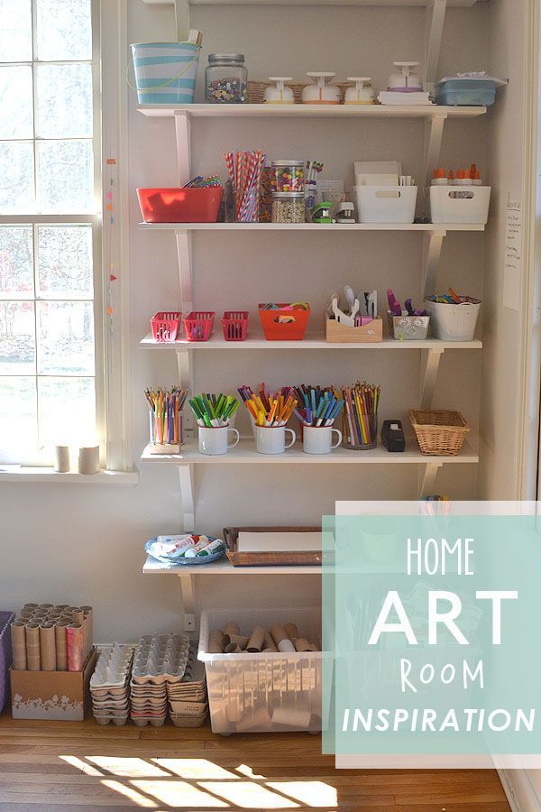 Creative Art Room Supply Organization Ideas Darice Kids Room Art Kids Art Space Art Classroom Organization