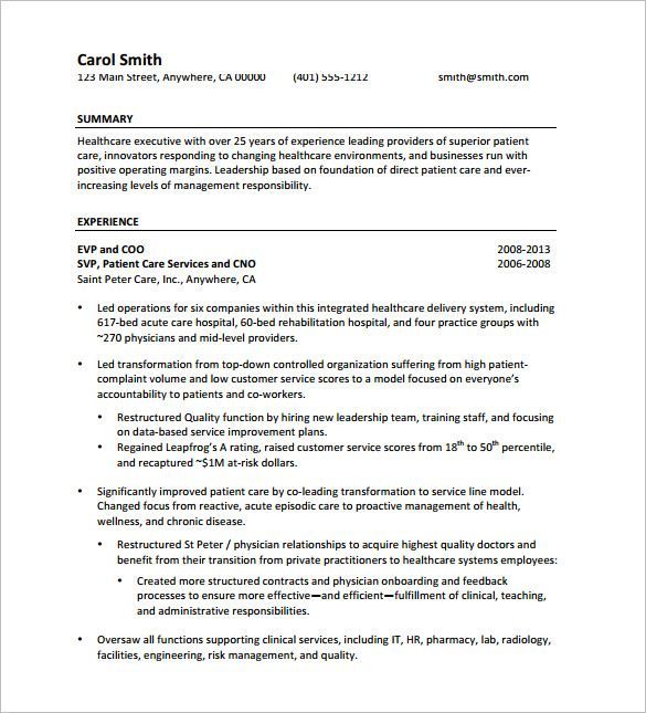 Senior Executive Resume Free , Executive Resume Template and What