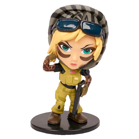 UBISOFT CHIBI Figure New Rare RAINBOW SIX SIEGE SIX COLLECTION FIGURE SMOKE