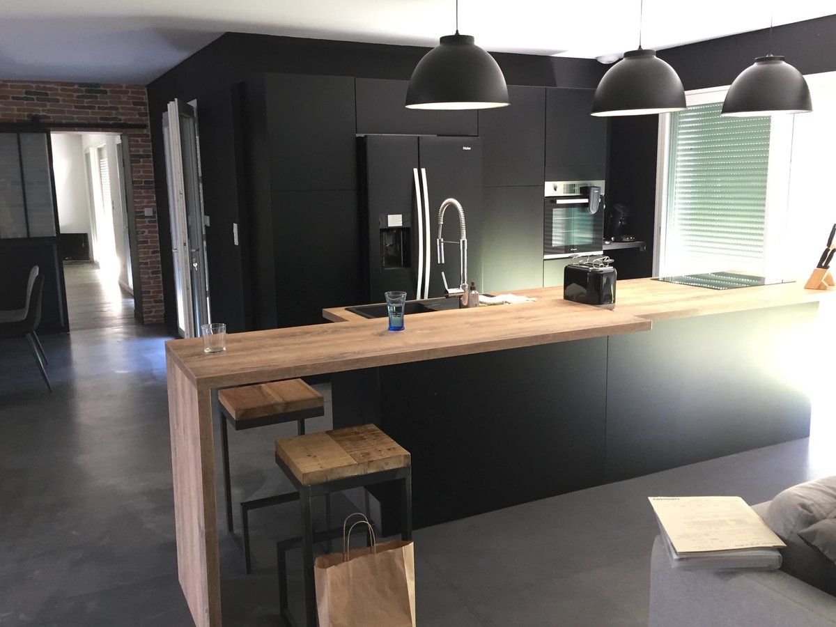Rénovation cuisine équipée sur mesure Velvet Noir Soft Cuisine Rénovation cuisine équipée sur mesure Velvet Noir Soft Cuisine