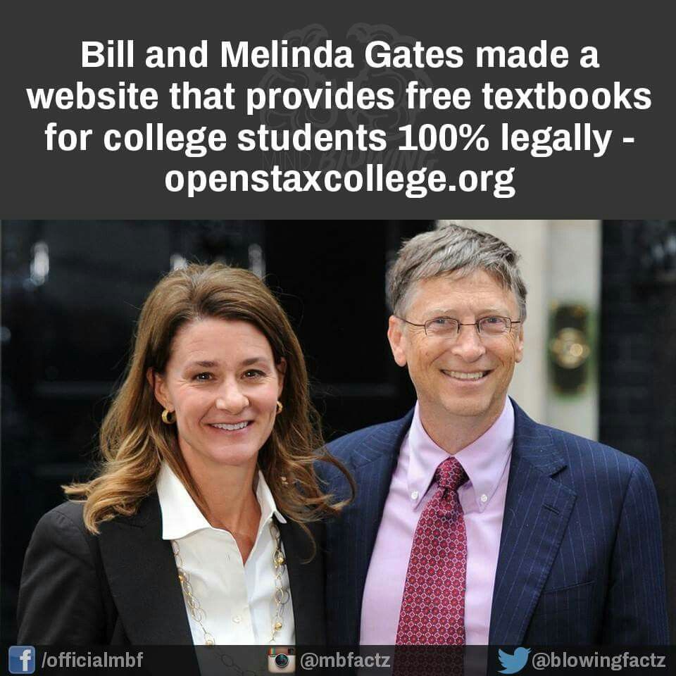 bill gates college textbooks