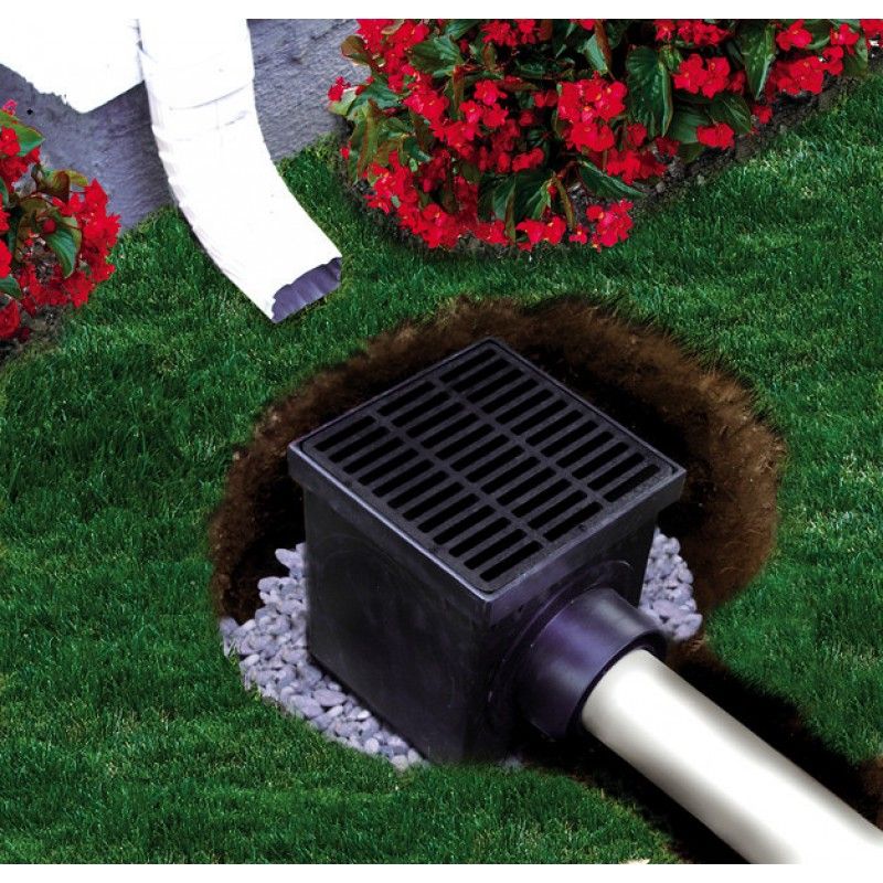 Catch Basin In Backyard 12 quot catch basin kit cathie s porch yard drainage Catch Basin In Backyard 12 quot catch basin kit cathie s porch yard drainage