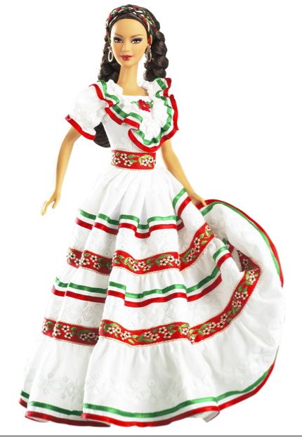 mexican doll dress