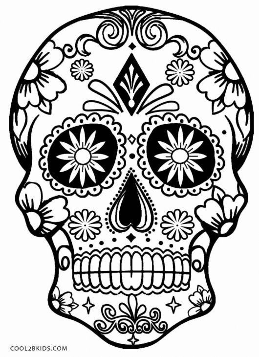 Online Sugar Skull Coloring Page - Letscolorit.com Skull Coloring Pages, Halloween Coloring Pages, Halloween Coloring Online Sugar Skull Coloring Page - Letscolorit.com Skull Coloring Pages, Halloween Coloring Pages, Halloween Coloring