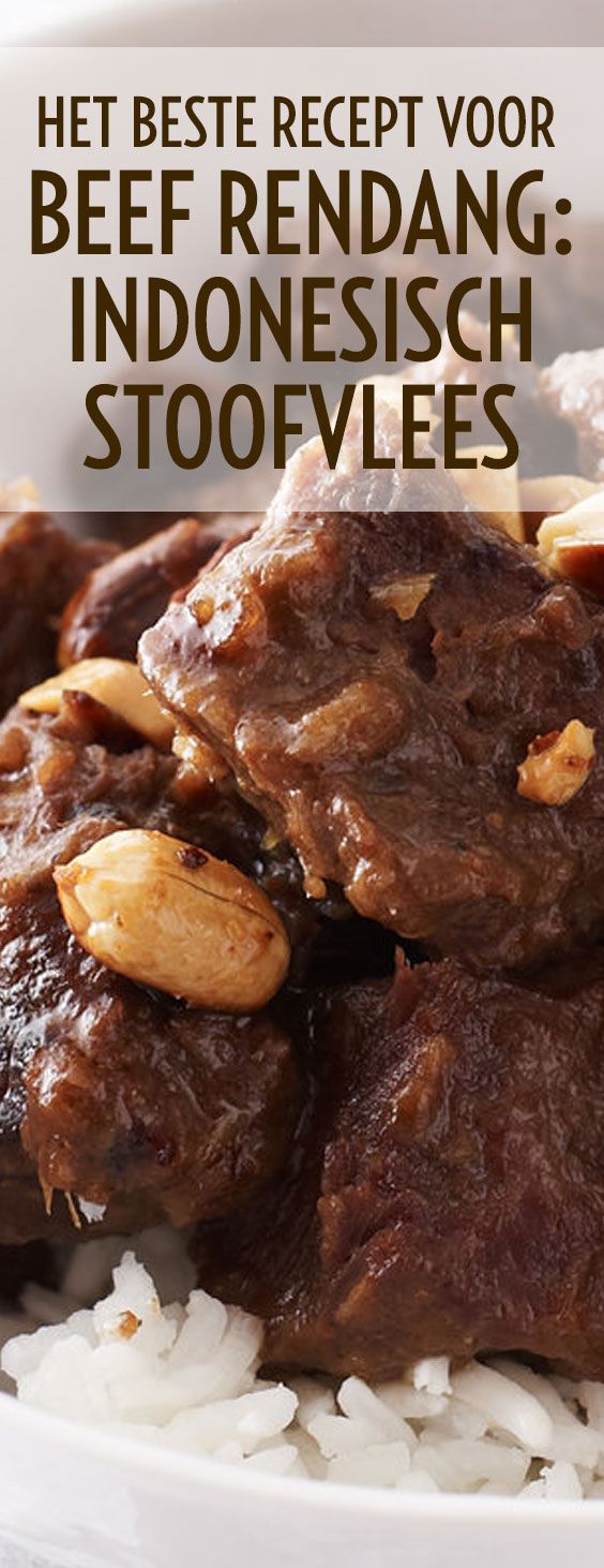 Beef Rendang, Indonesisch gestoofd rundvlees in 2020 ...