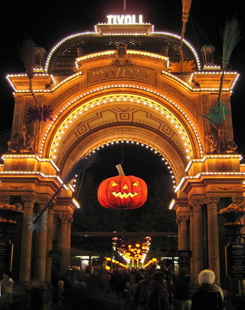 Halloween in Tivoli, Copenhagen, Denmark Tivoli gardens, Tivoli