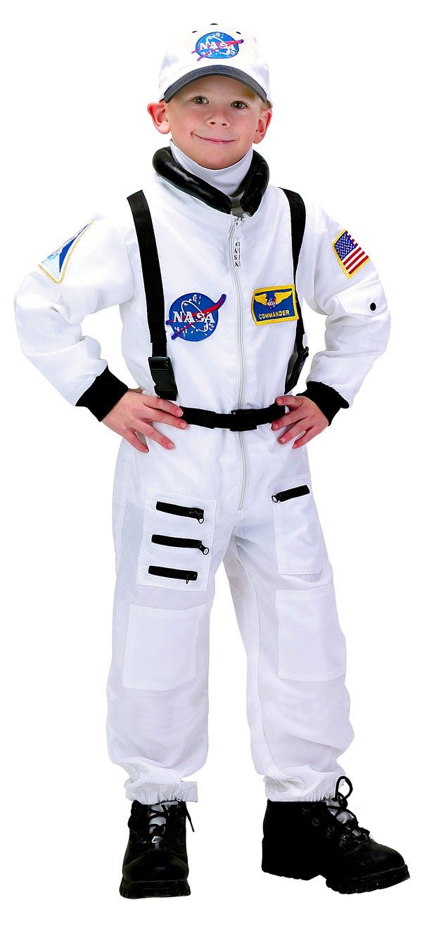 Space Astronaut Boys Fancy Dress NASA Uniform Childrens Costume Kids Outfits New