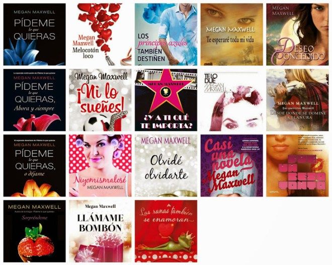 Todos Los Libros De Megan Maxwell Para Descargar En Pdf Megan Maxwell Libros Megan Maxwell Maxwell