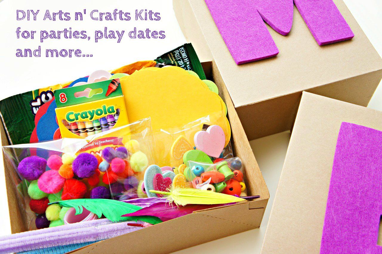 Superb Kids Arts And Crafts Kits Part - 13: DIY Arts And Crafts Kits For Kids.