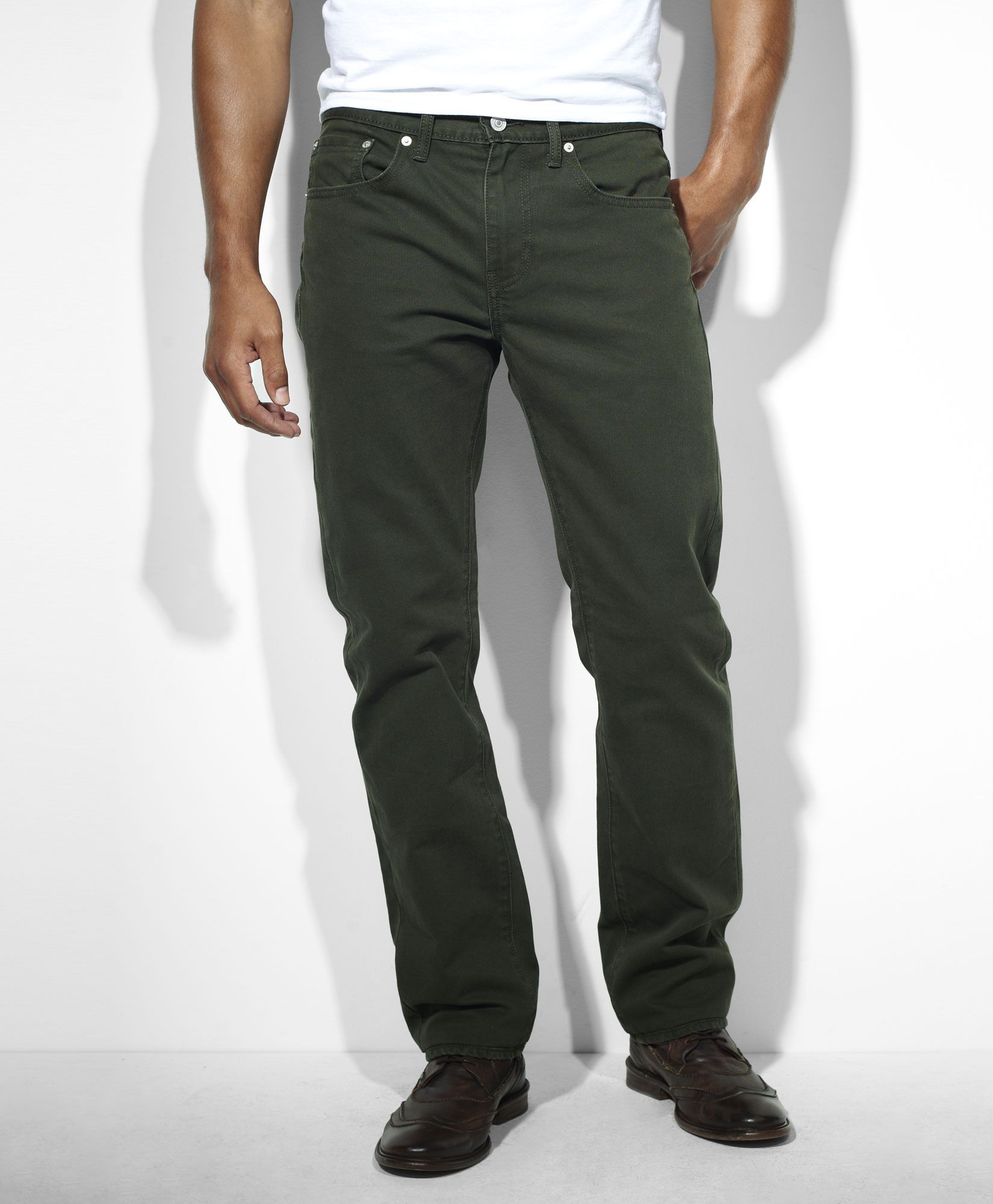 Levi's 513⢠Slim Bedford Cords | Jacket outfits, Denim jacket, Jackets