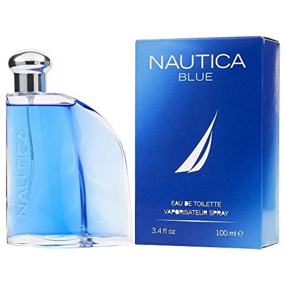 Nautica EDT SPRAY 3.4 OZ Nautica Blue Men's Gift Set Eau De